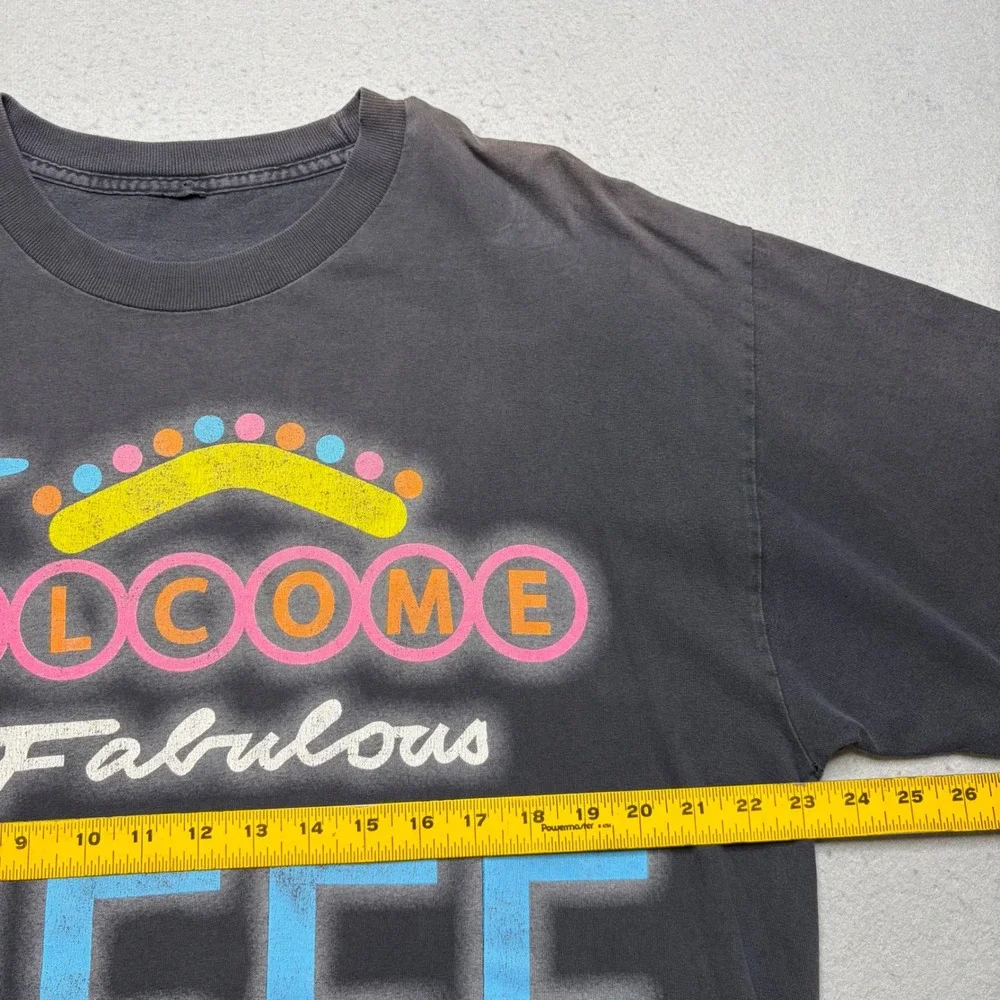 Neff T-Shirt Mens XL Black Welcome to Fabulous Neff 08-09 Distressed Vintage